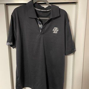 Boston College Colosseum OHT Military Appreciation Digital Camo Polo - Charcoal